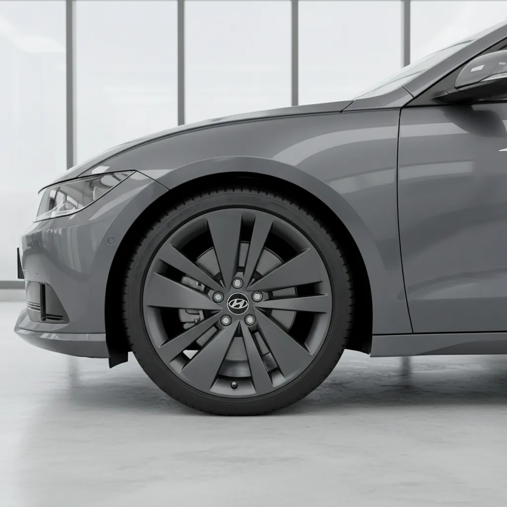 Wizualizacja: felga 19″ antracyt w Hyundai Ioniq 6