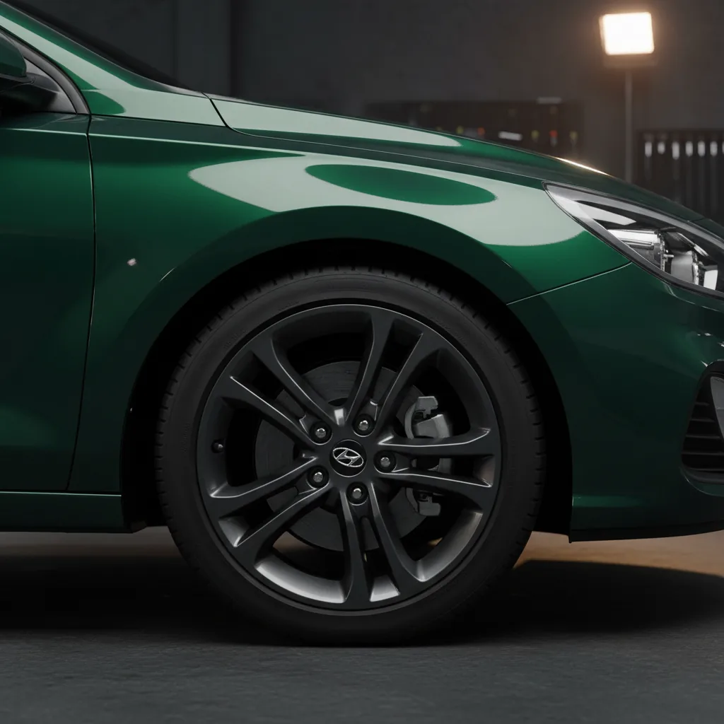 Wizualizacja: felga grafit — Hyundai i30 hatchback
