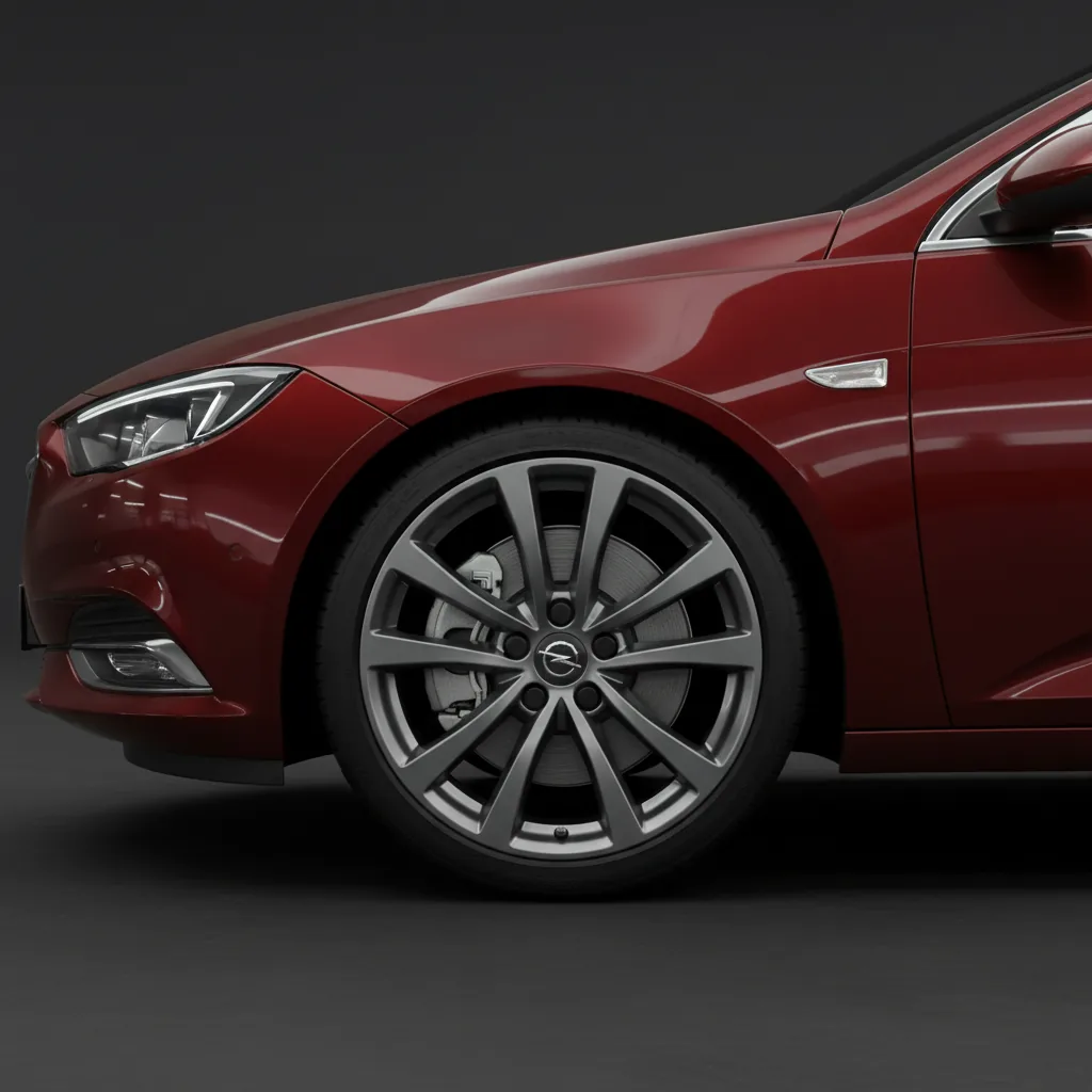 Wizualizacja: felga gunmetal — Opel Insignia liftback