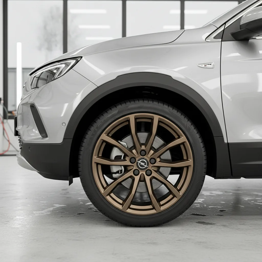 Wizualizacja: felga brąz mat — Opel Mokka SUV