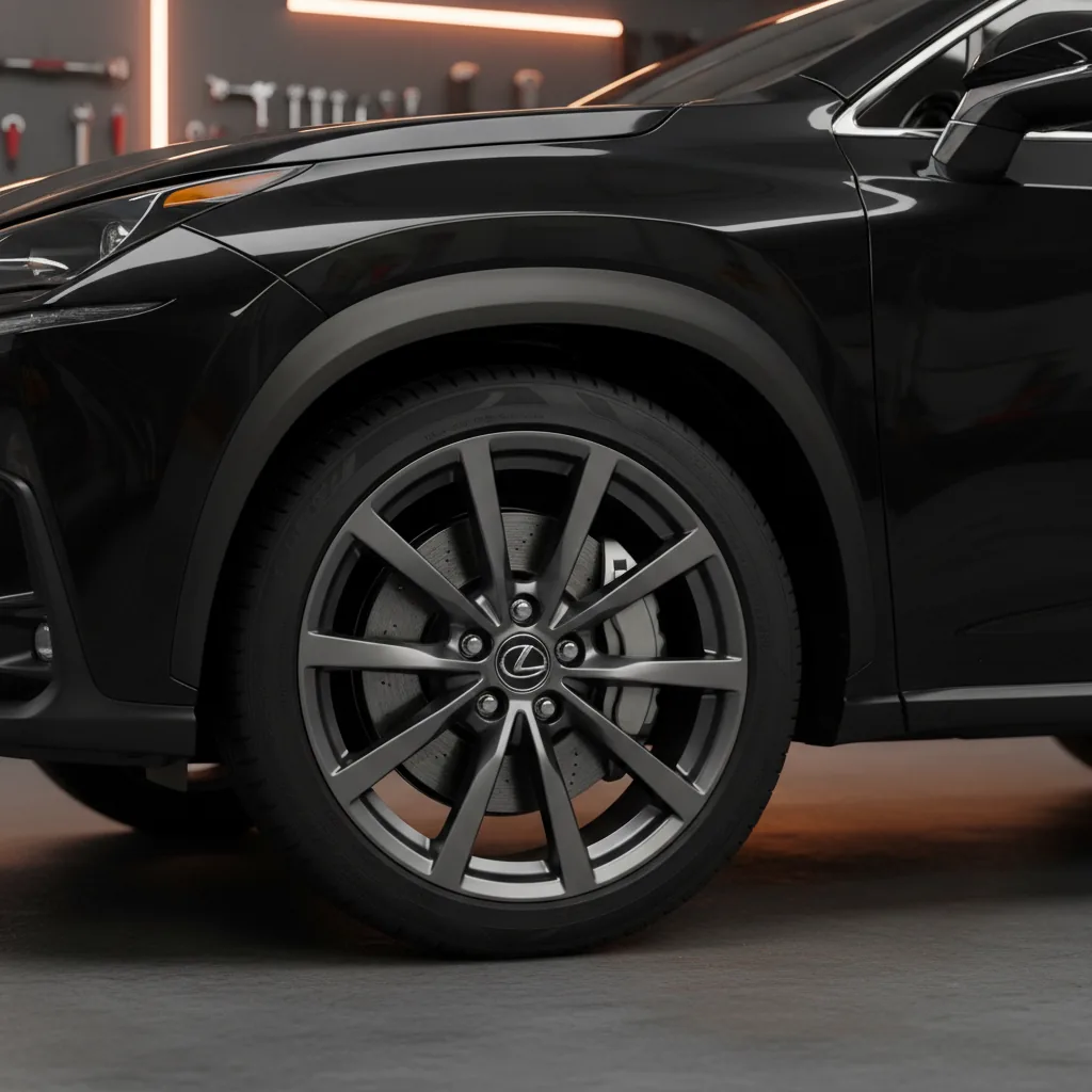 Wizualizacja: felga antracyt — Lexus NX SUV