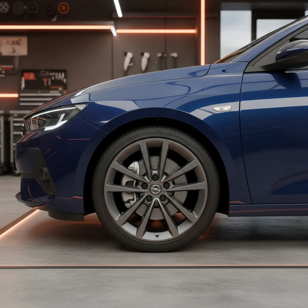 Wizualizacja: felga antracyt — Opel Astra hatchback