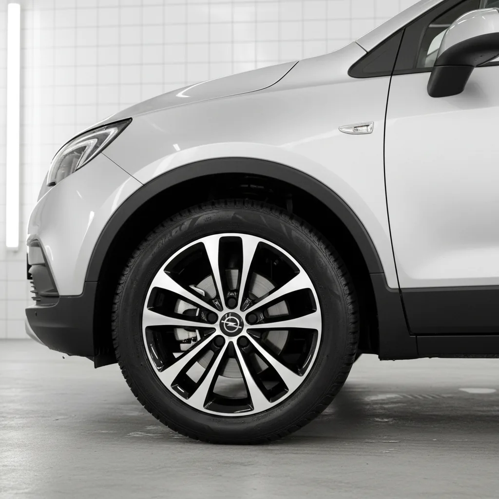 Wizualizacja: felga diamond cut — Opel Mokka SUV