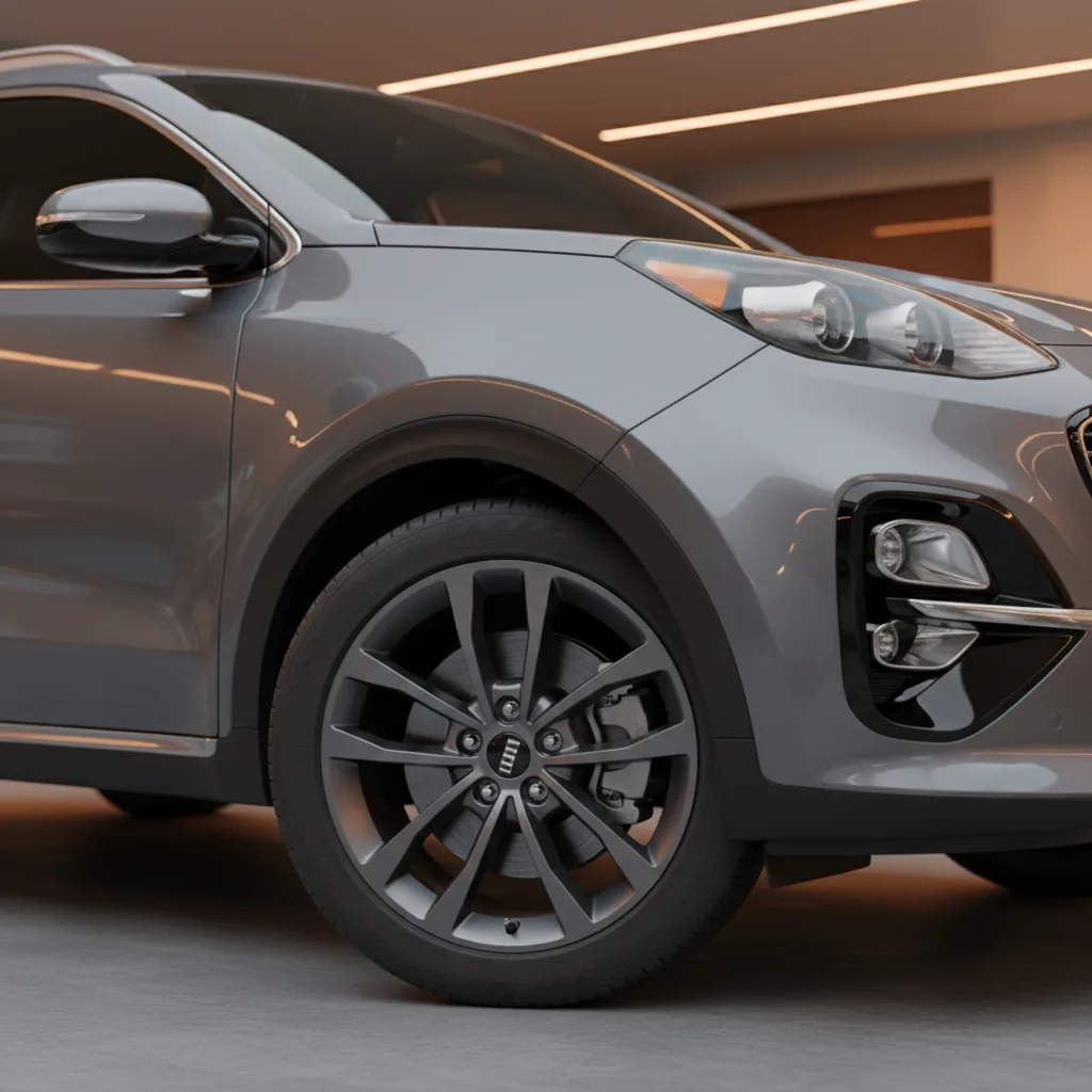 Wizualizacja: felga antracyt — Kia Sportage SUV
