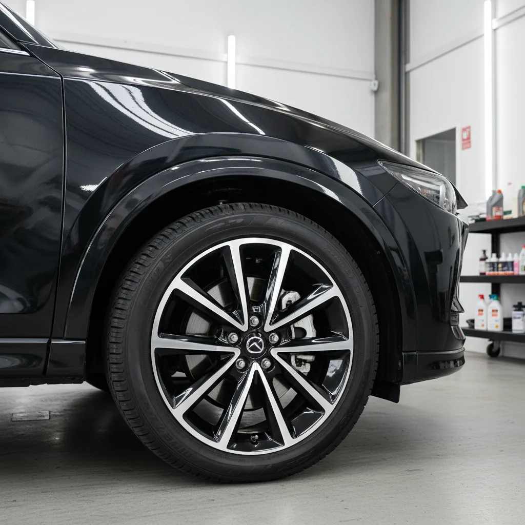 Wizualizacja: felga diamond cut — Mazda CX-5 SUV