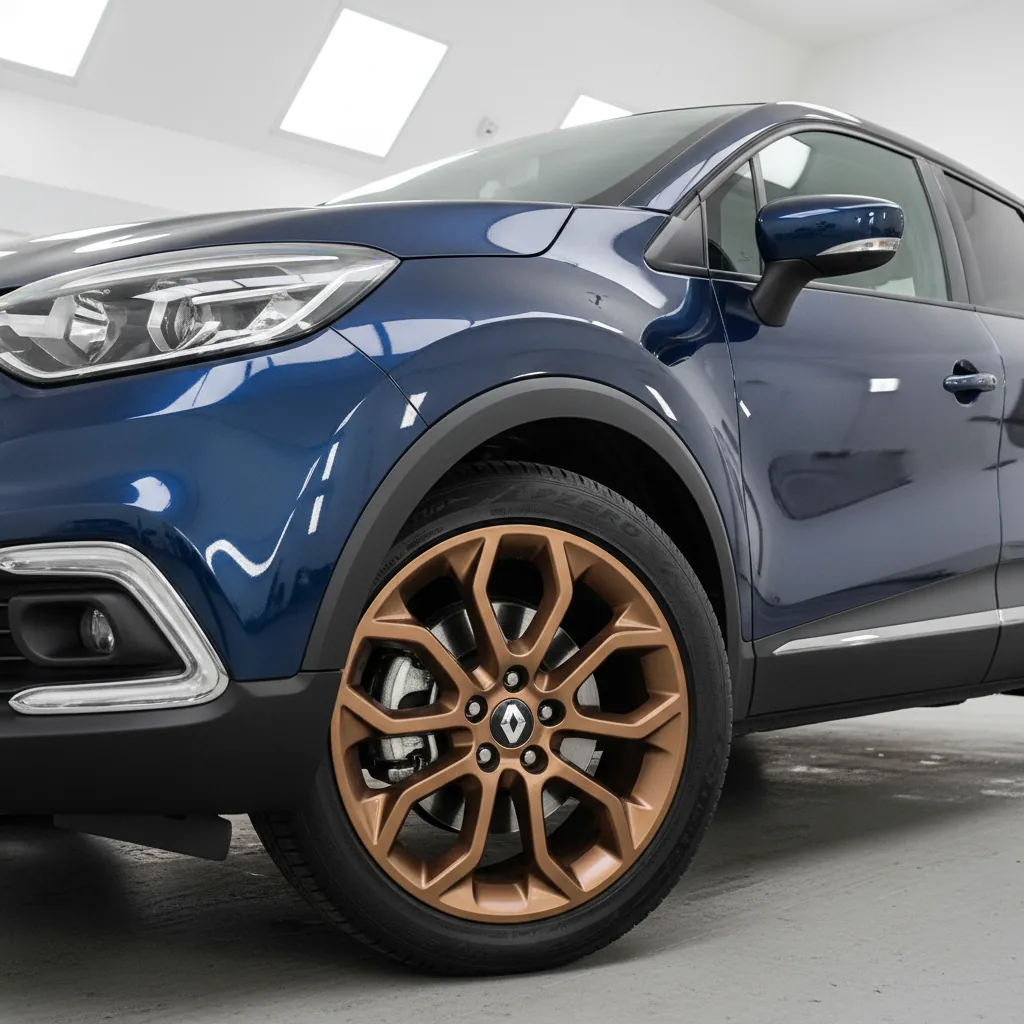 Wizualizacja: felga brąz mat — Renault Captur SUV