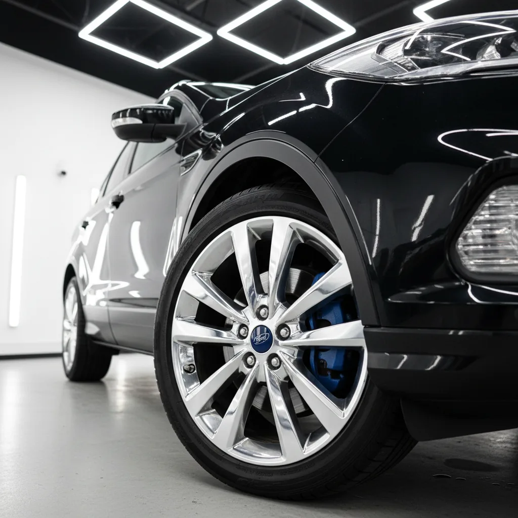 Wizualizacja: felga połysk aluminium — Ford Kuga SUV