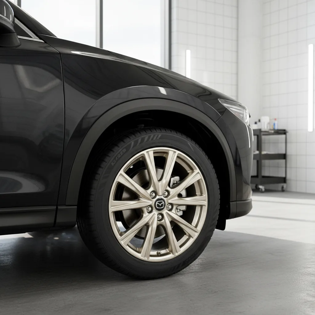 Wizualizacja: felga szampański — Mazda CX-5 SUV