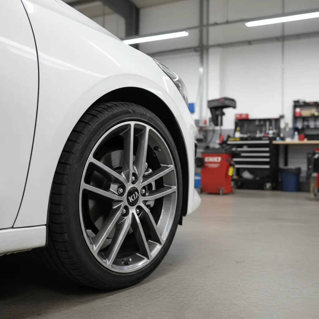 Wizualizacja: felga grafit — Kia Ceed hatchback