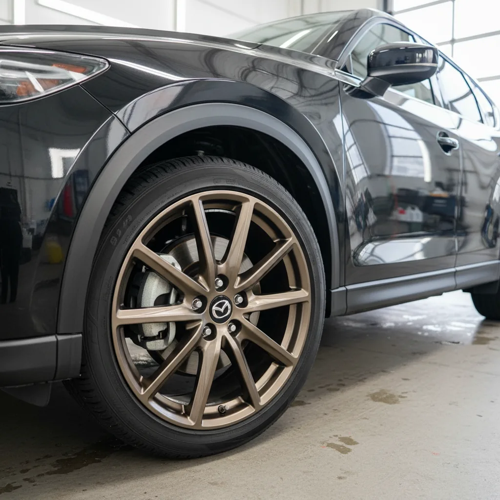 Wizualizacja: felga brąz mat — Mazda CX-5 SUV