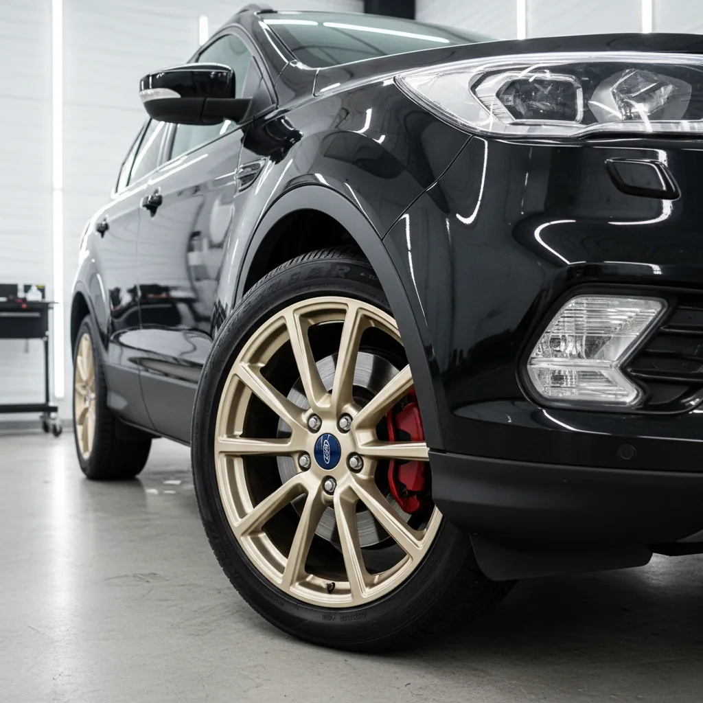 Wizualizacja: felga szampański — Ford Kuga SUV