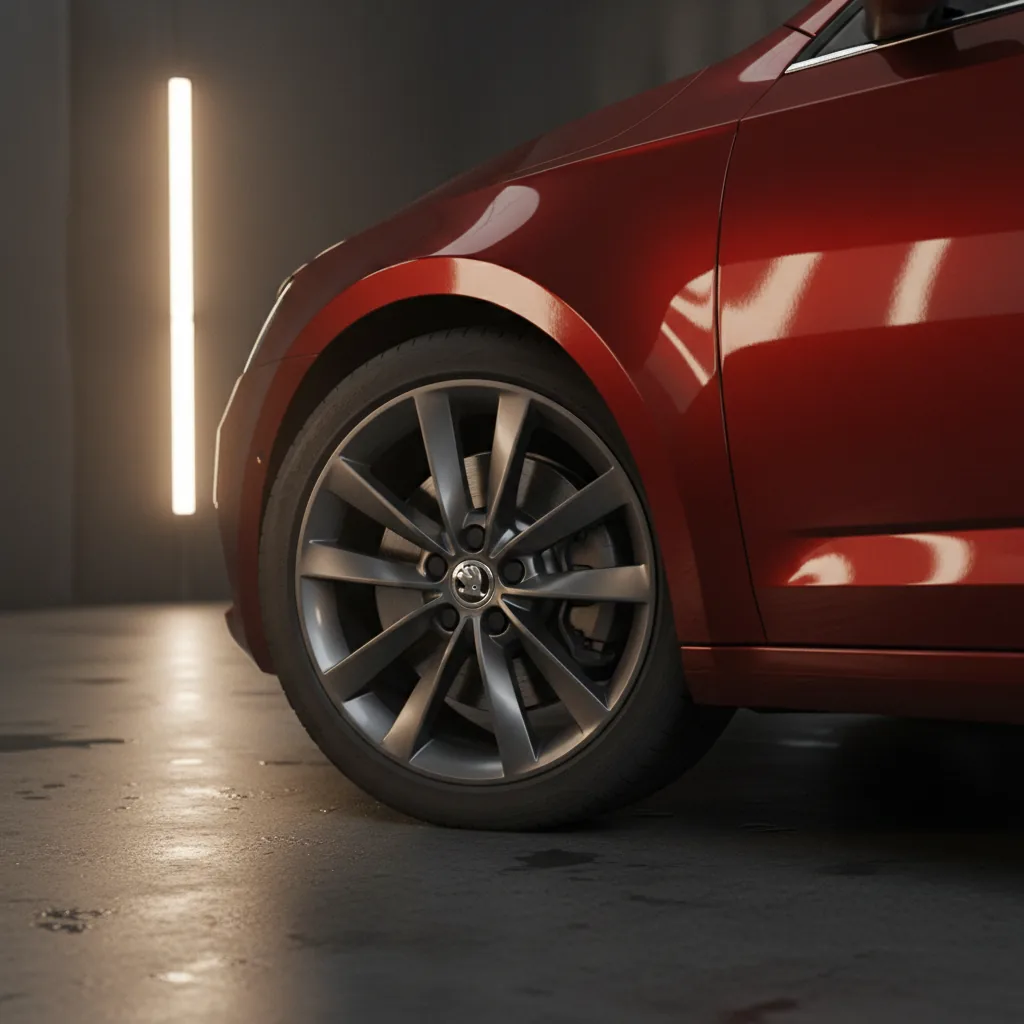 Wizualizacja: felga grafit — Skoda Octavia liftback