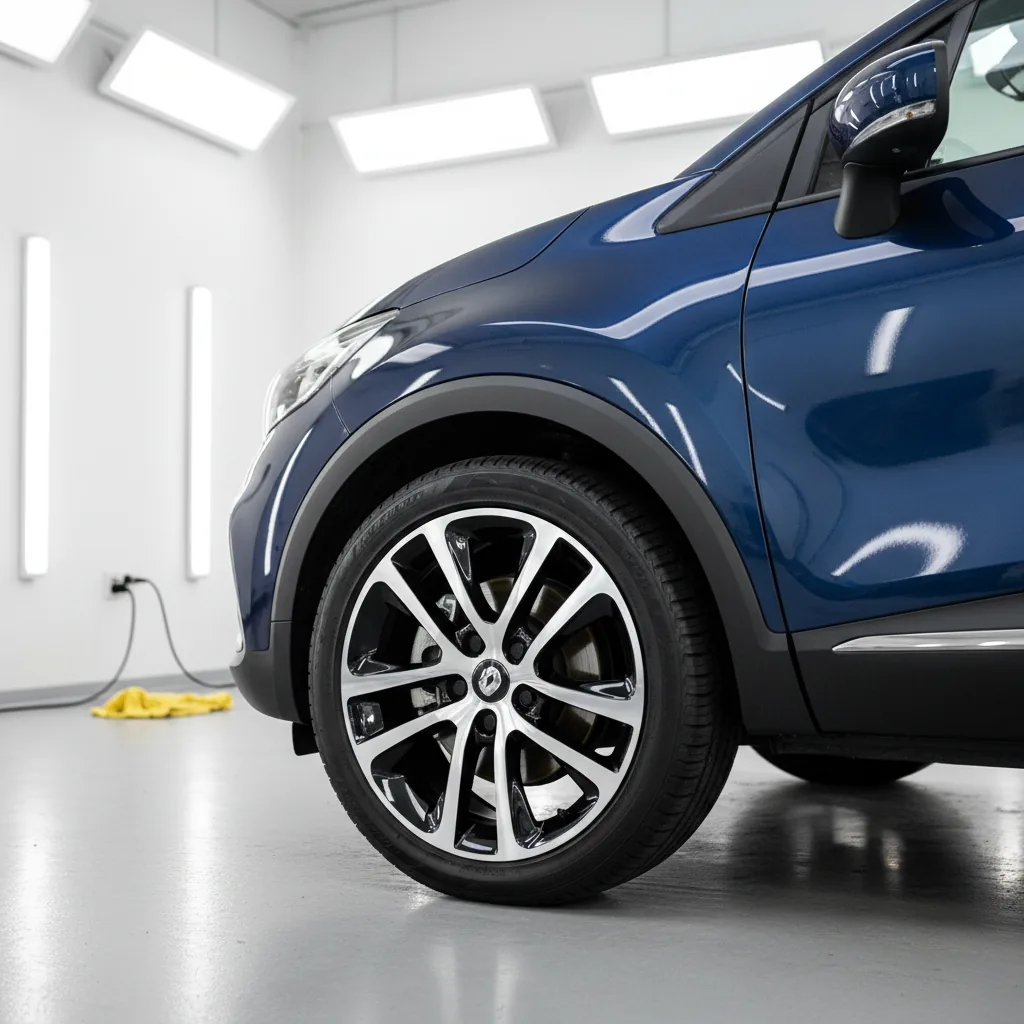 Wizualizacja: felga diamond cut — Renault Captur SUV