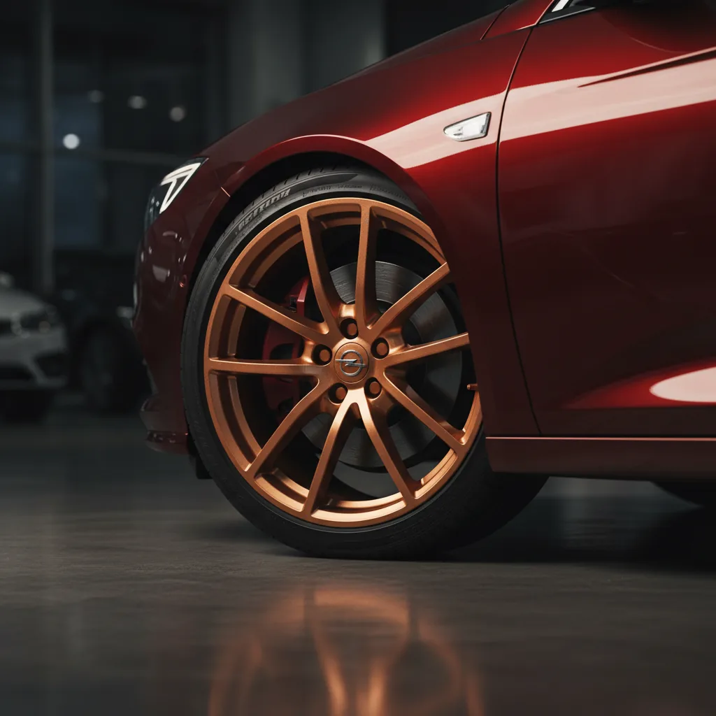 Wizualizacja: felga miedziany — Opel Insignia liftback