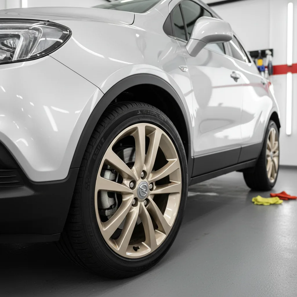 Wizualizacja: felga szampański — Opel Mokka SUV
