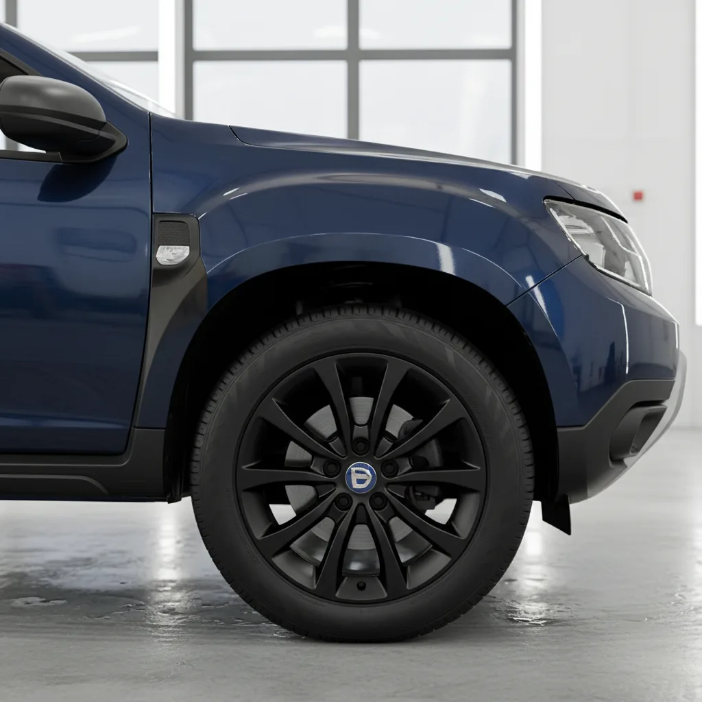 Wizualizacja: felga czarny mat — Dacia Duster SUV