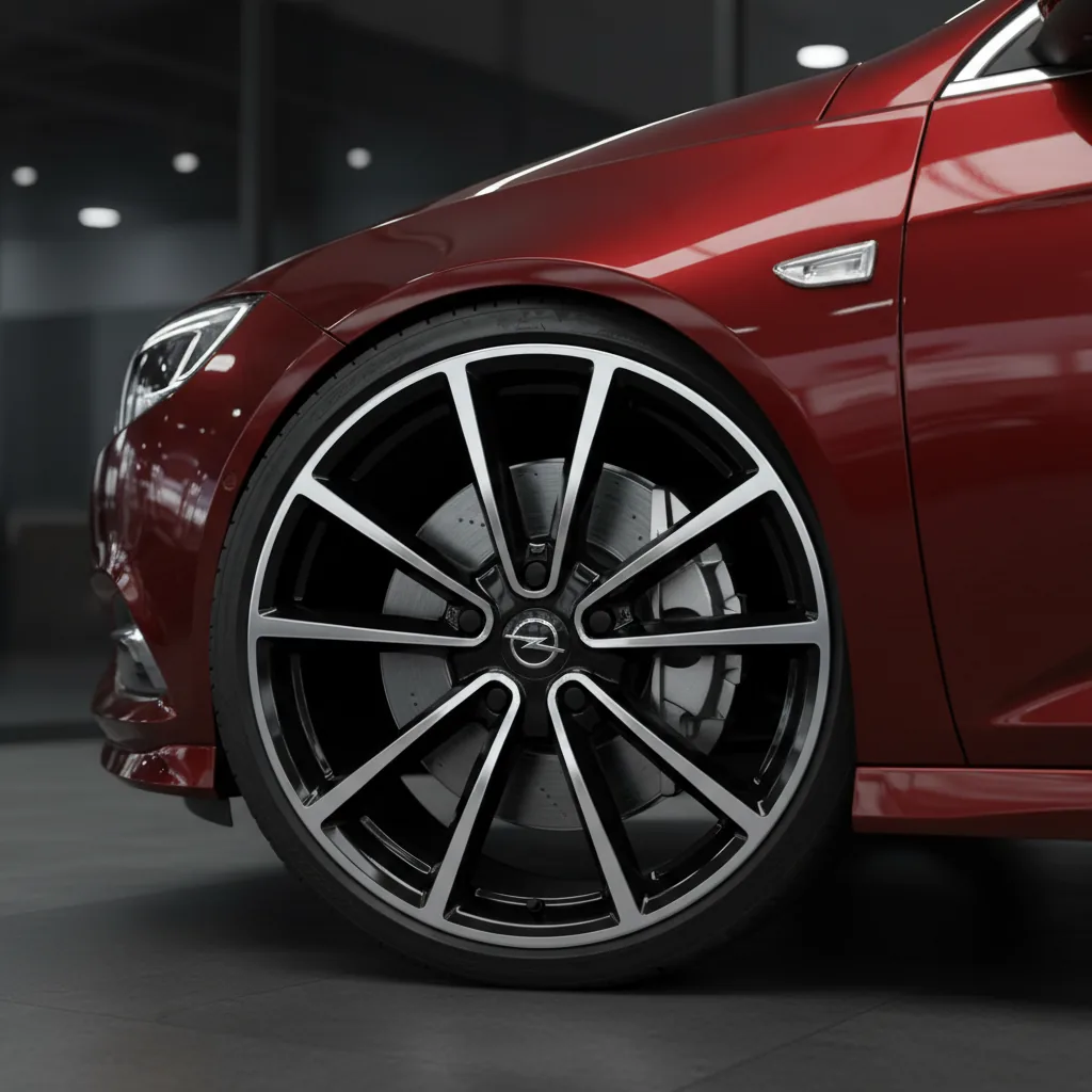 Wizualizacja: felga dwukolor — Opel Insignia liftback