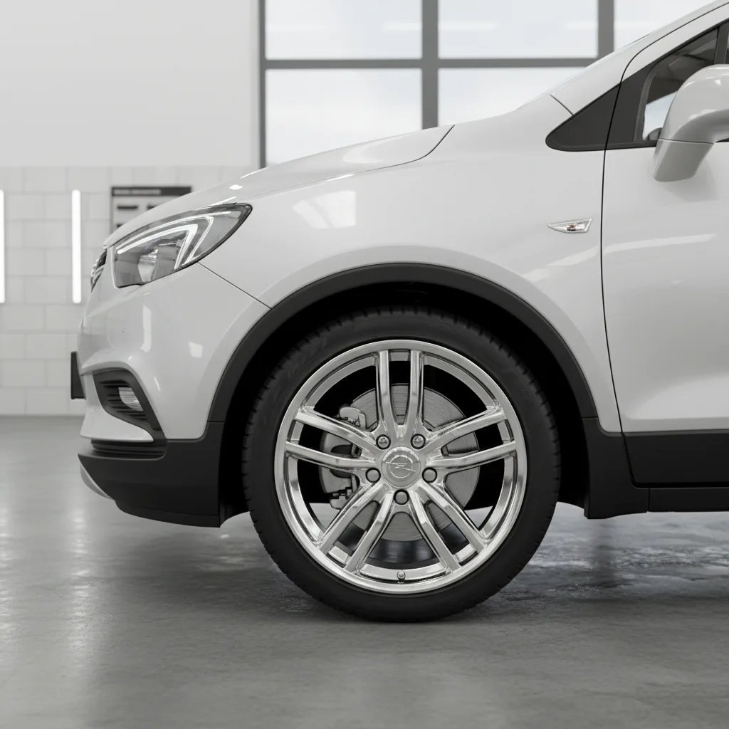 Wizualizacja: felga połysk aluminium — Opel Mokka SUV