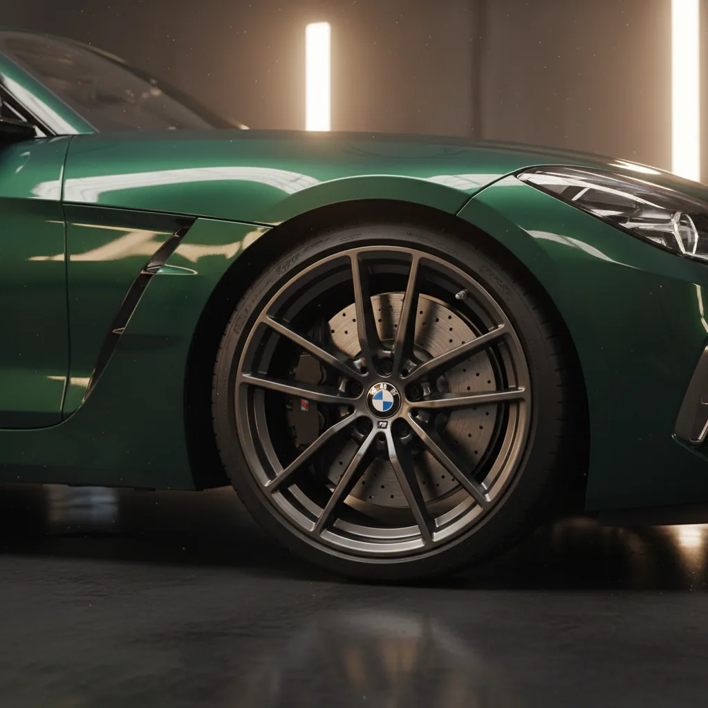 Wizualizacja: felga grafit — BMW Z4 roadster