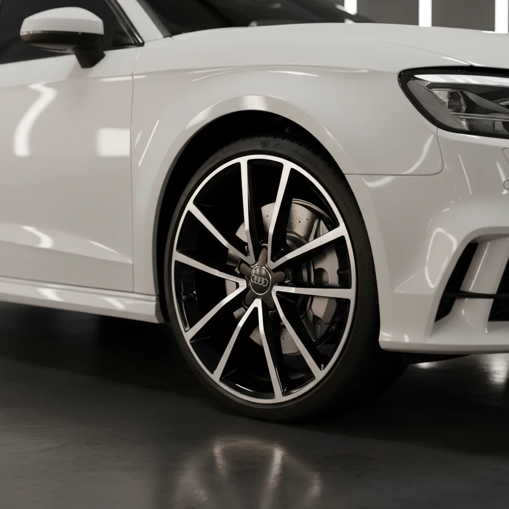 Wizualizacja: felga dwukolor — Audi A3 Sportback