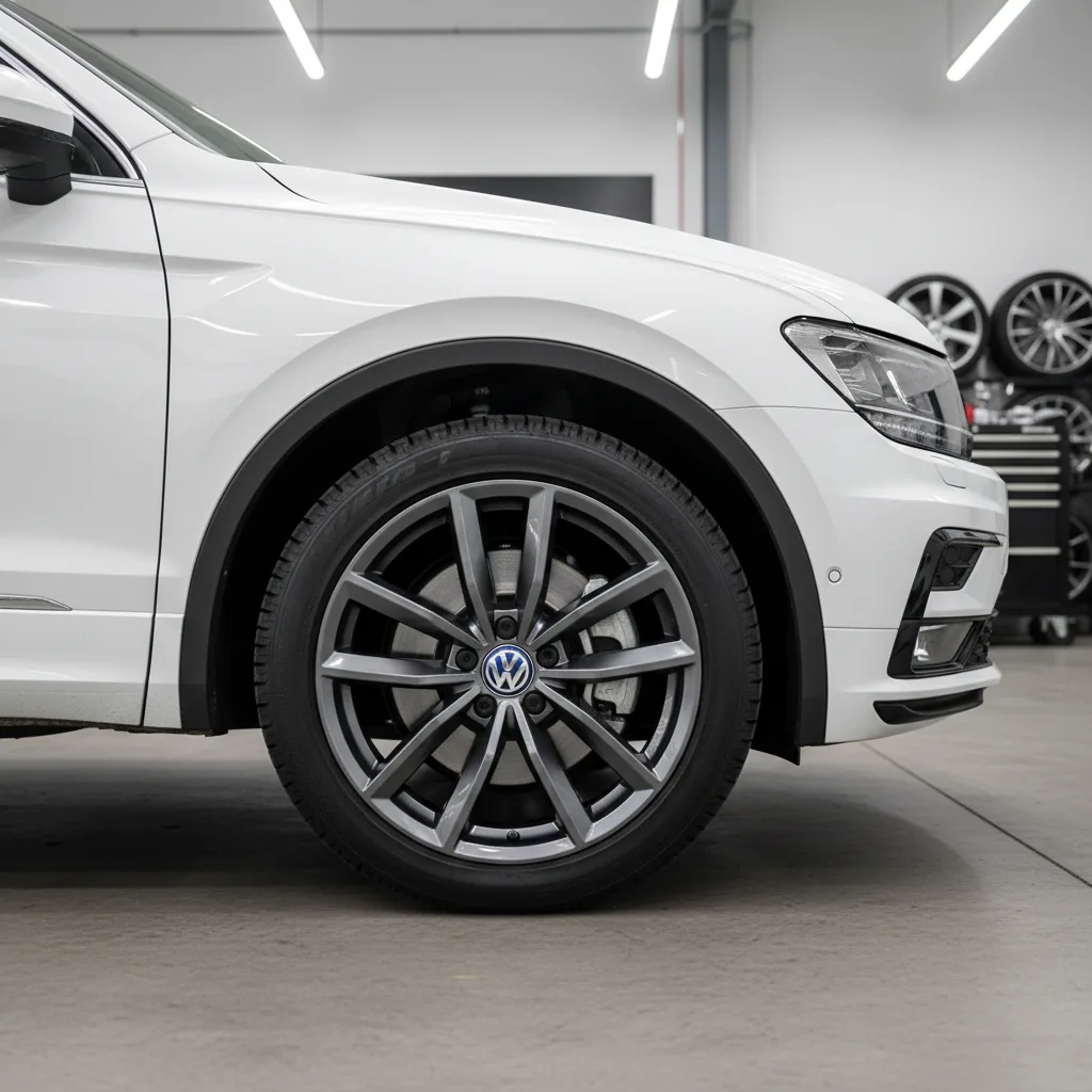 Wizualizacja: felga grafit — Volkswagen Tiguan SUV
