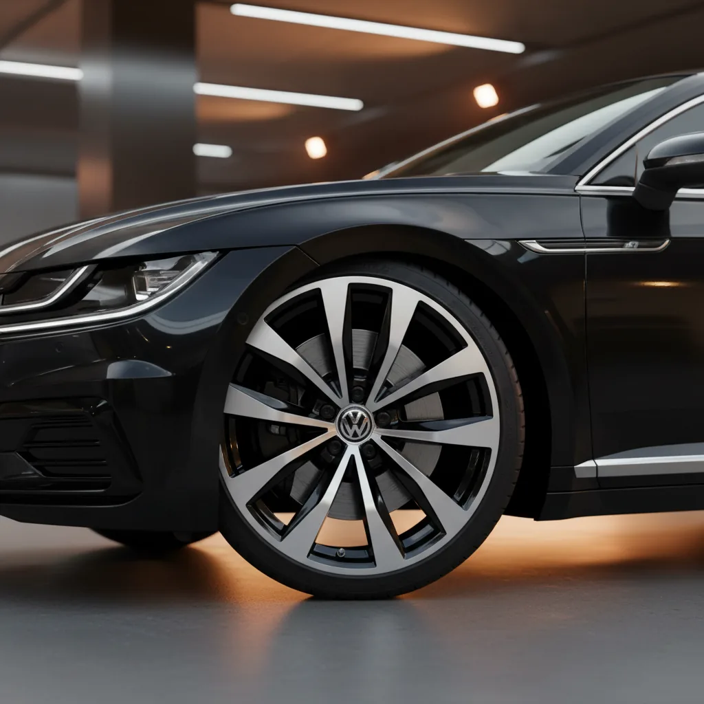 Wizualizacja: felga diamond cut — Volkswagen Arteon fastback