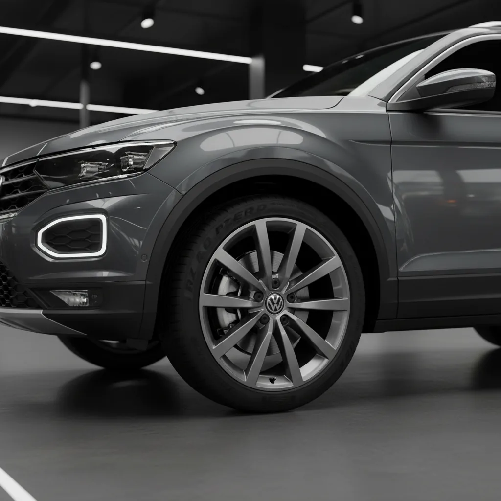 Wizualizacja: felga gunmetal — Volkswagen T-Roc SUV