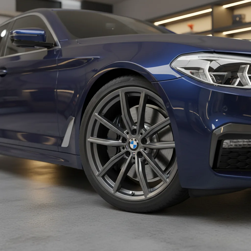 Wizualizacja: felga antracyt — BMW 5 Series sedan