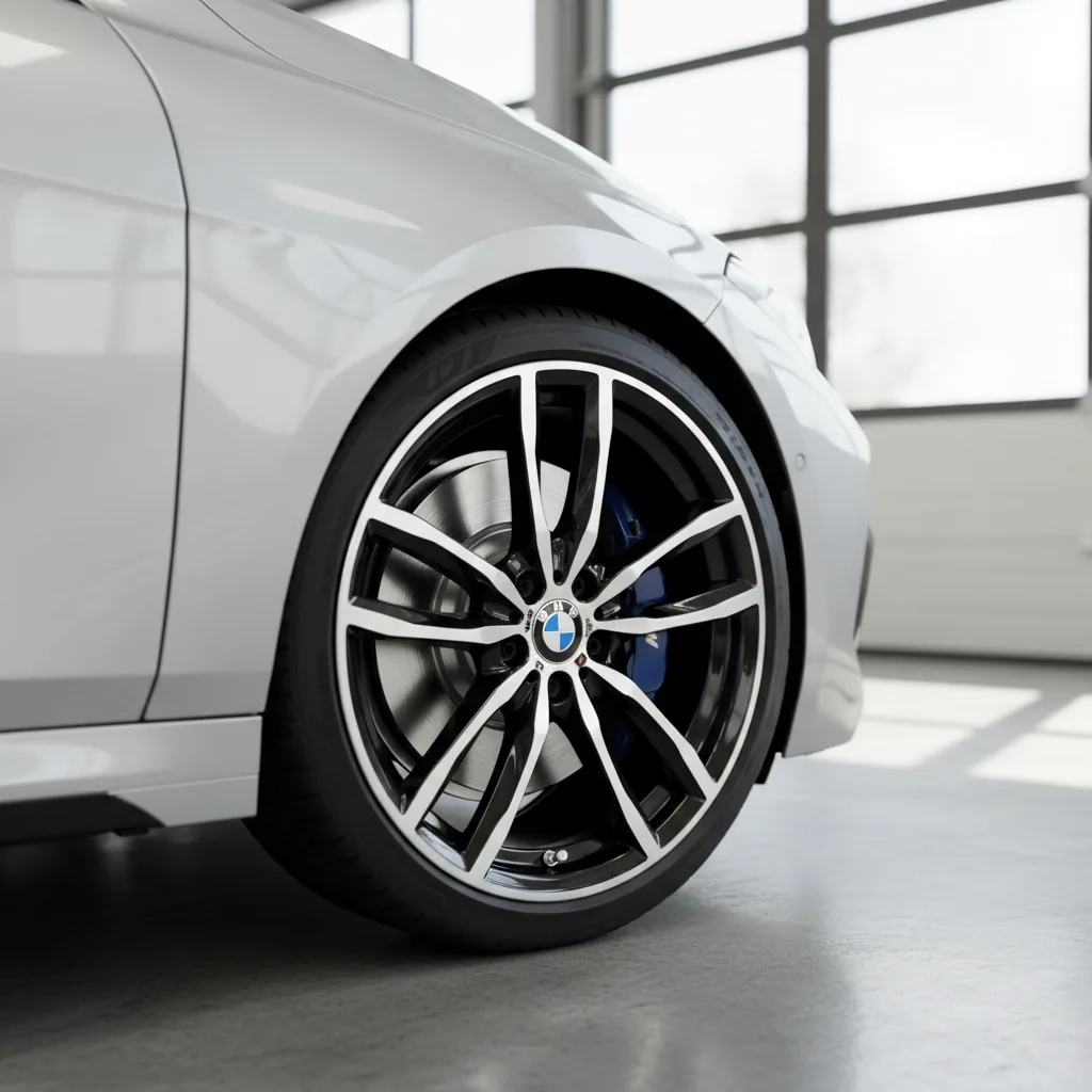 Wizualizacja: felga diamond cut — BMW 2 Series Gran Coupe
