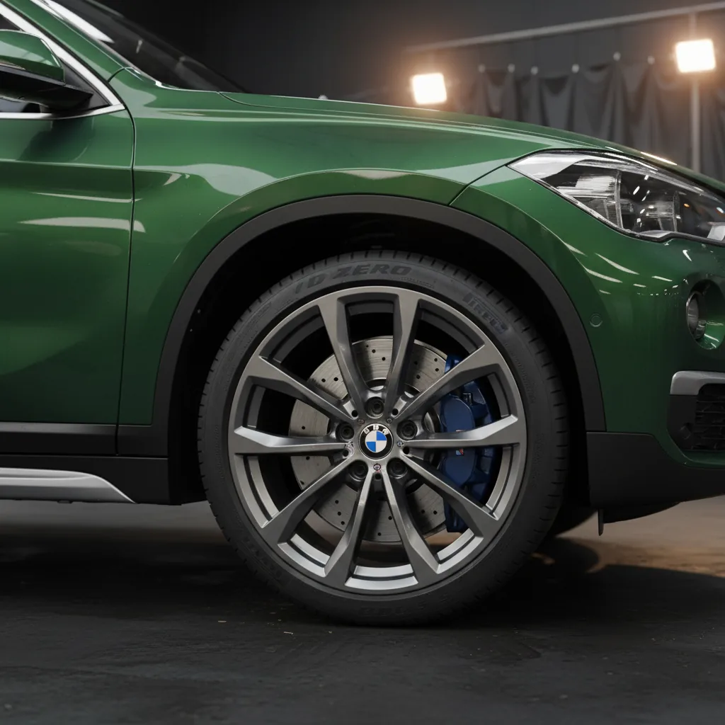 Wizualizacja: felga gunmetal — BMW X1 SUV