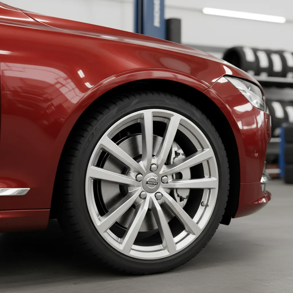 Wizualizacja: felga 17″ srebrny w Volvo S90